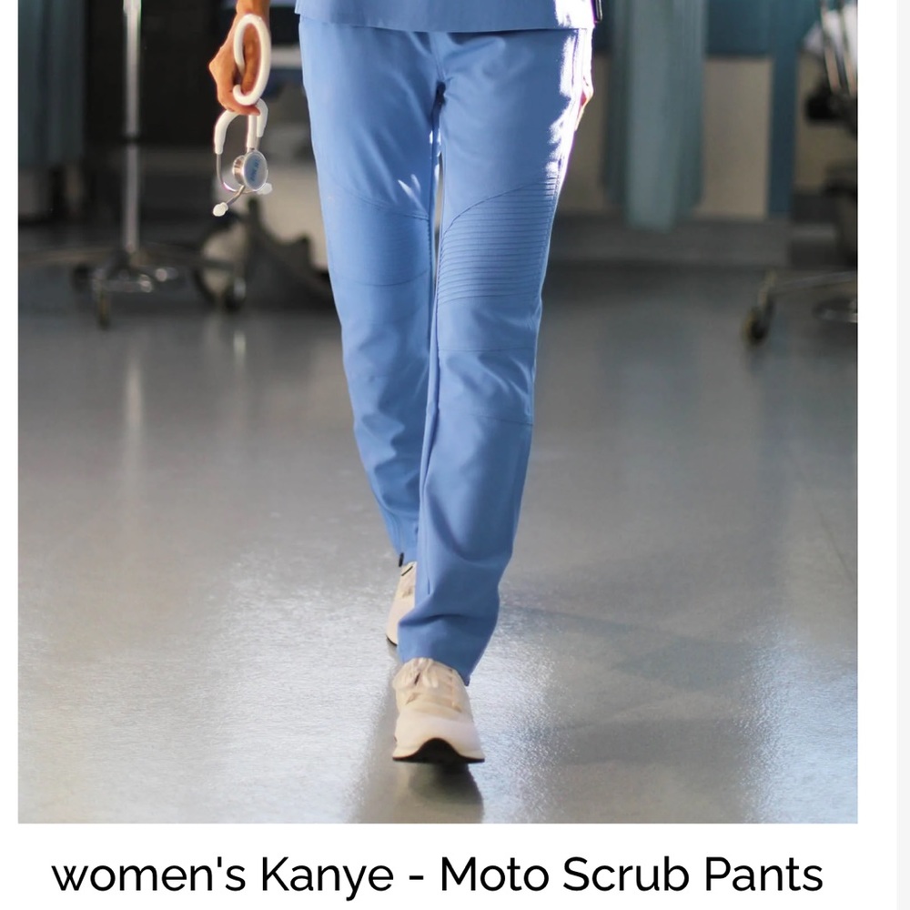 Women’s FIGS Kayne Moto Scrub Pants - XS / Navy